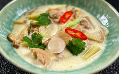 Tom kha gai – Kyllingsuppe med kokosmelk