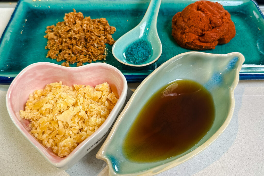 Choo chee pla - Fisk i rød curry, ingredienser