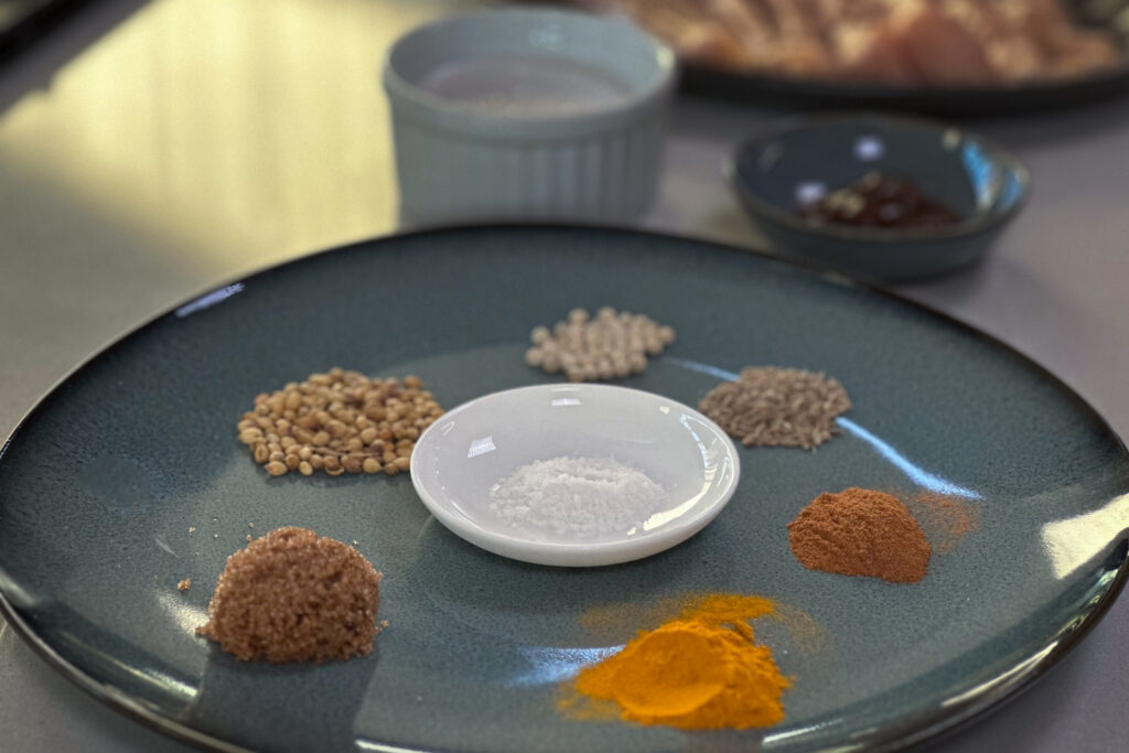 Kyllingsatay ingredienser