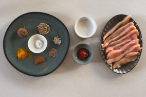 Kyllingsatay ingredienser