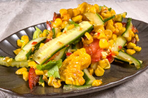 Maissalat &ndash; ferdig anrettet