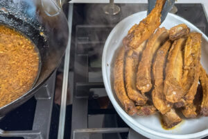 Braiserte spareribs, ferdig braisert