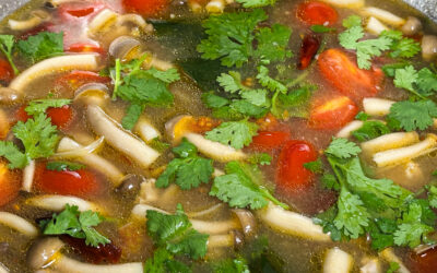 Tom Yum Gai – Syrlig aromatisk kyllingsuppe