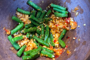 Som tam thai &ndash; langb&oslash;nner st&oslash;tet