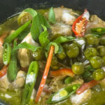 Grønn kyllingcurry - ferdig rett