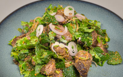 Nam Tok Nua – Biffsalat fra Isaan