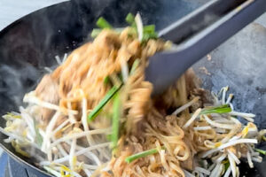 Pad thai – nudler vendes i wok