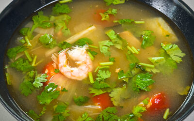 Tom Yum Goong – Thai syrlig rekesuppe