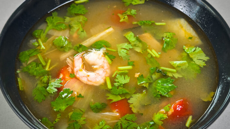 Tom yum goong - detaljbilde