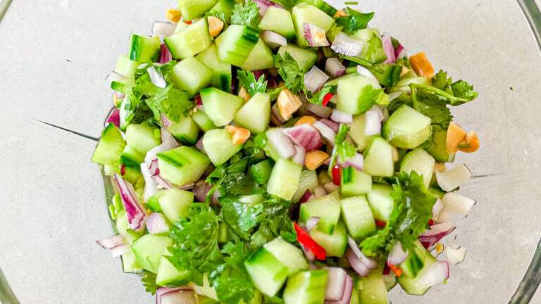 Thai agurksalat - ferdig rett