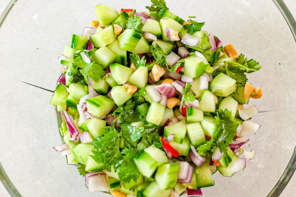 Thai Agurksalat - ferdig rett