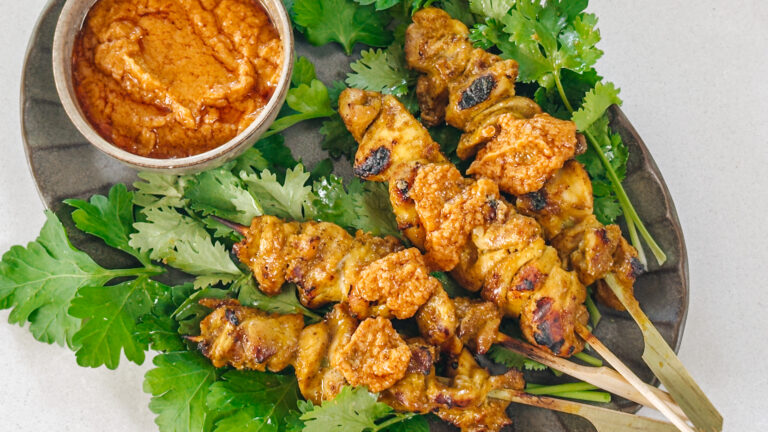 Kylling satay - ferdig rett