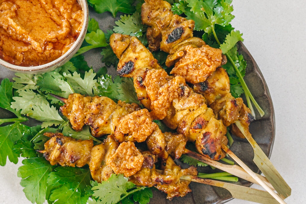 Kylling satay - Ferdig rett