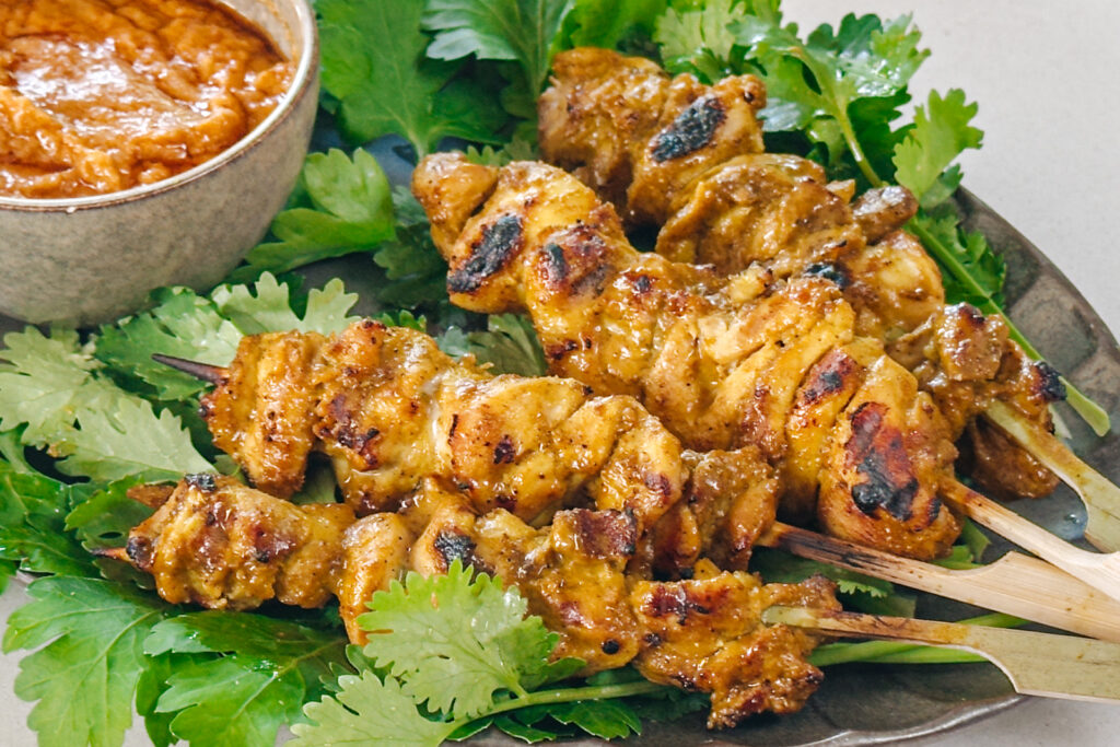 Kylling satay - Ferdig rett