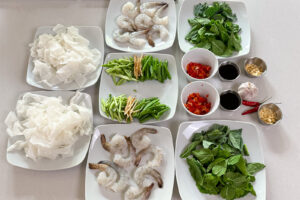 Pad Kee Mao - Drunken Noodles - Ingredienser