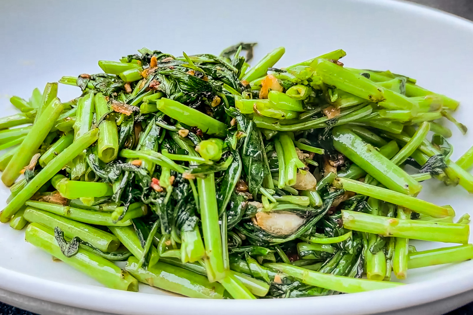 Pad pak boong, morning glory - ferdig rett