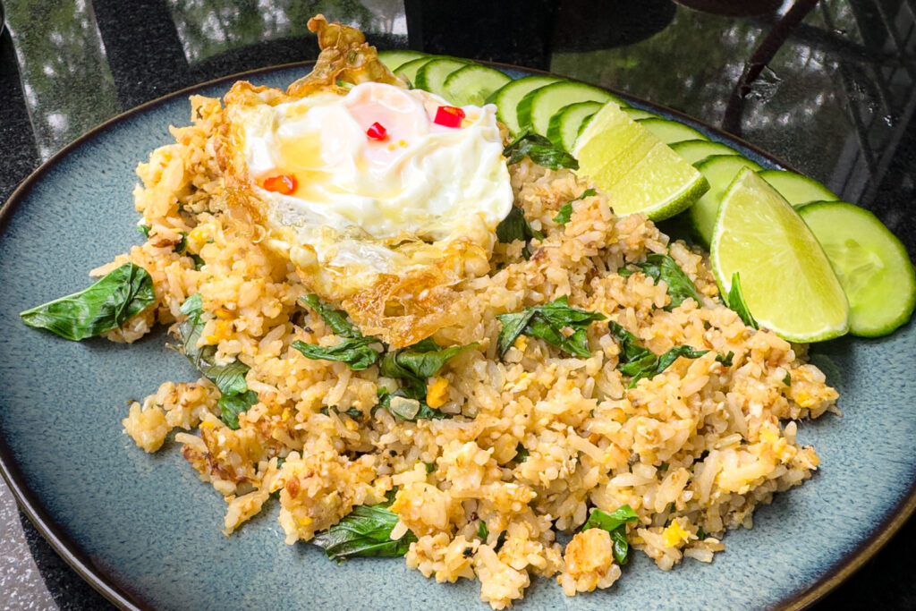 Khao Pad Kai, Fried rice - Ferdig rett