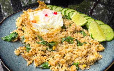 Khao Pad Kai – Stekt ris med egg