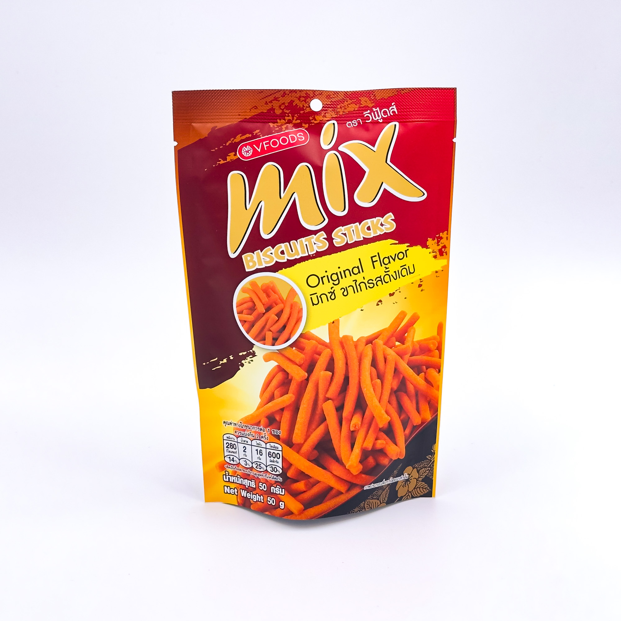 Mix biscuits sticks original 50g Mix biscuits sticks original - i pakke