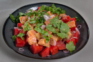 Yam salmon - ferdig rett