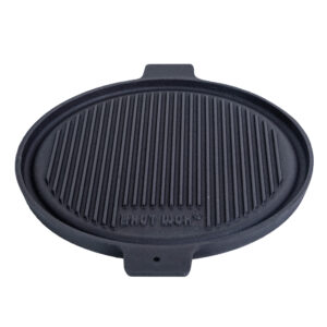 Hot Wok grillpanne, rillet side