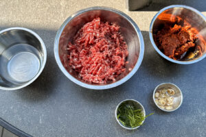 Khua kling moo – tørr curry med svinenakke Khua kling 17 - fotografi