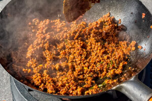 Khua kling moo – tørr curry med svinenakke Khua kling smak til