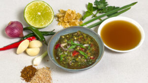 Thailandske oppskrifter Nam jim jaew ny