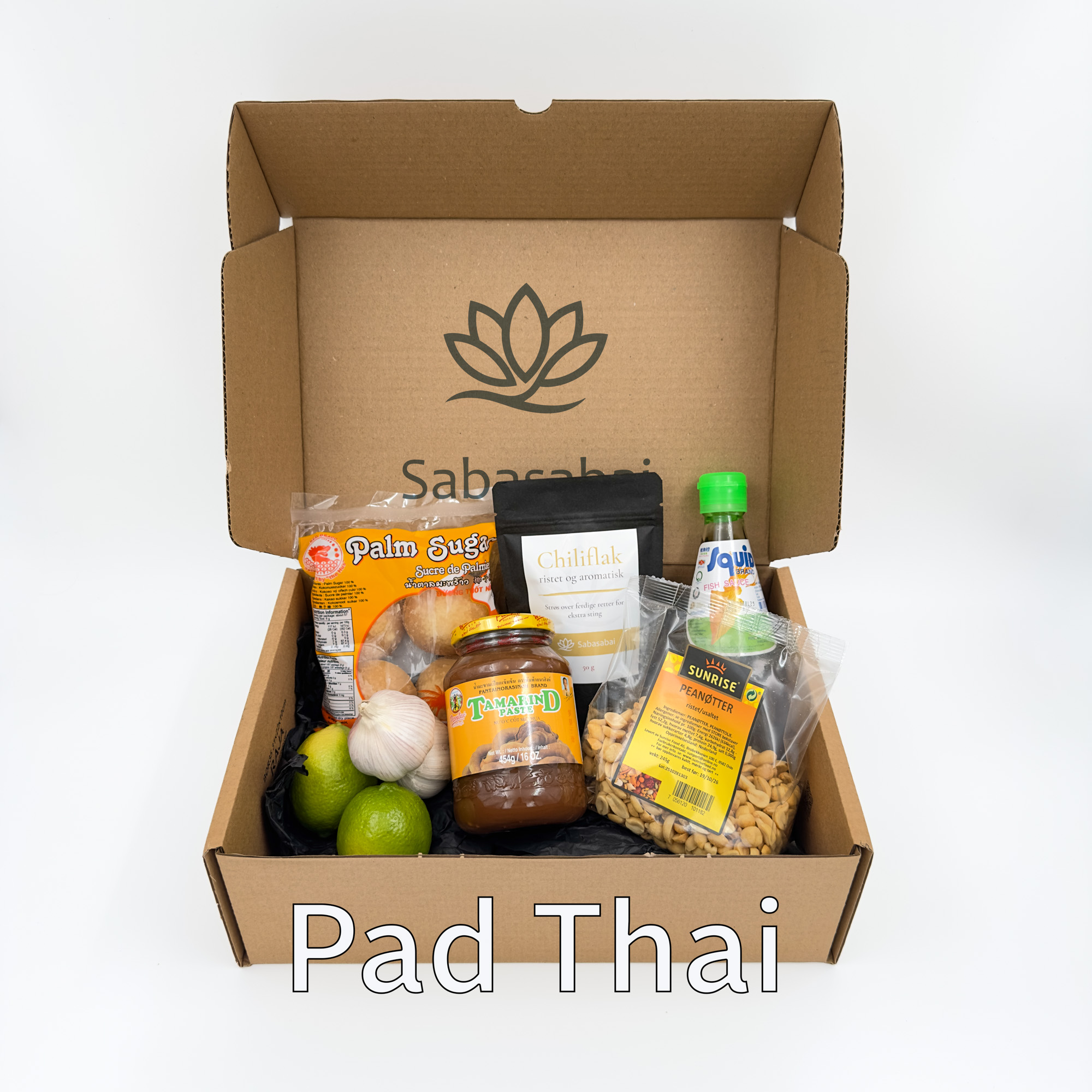 Pad thai kit - produkter i eske
